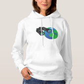 Verrekijkers en aardvrouwen hoodie (Voorkant)
