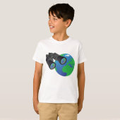Verrekijkers en Earth Boys T-shirt (Voorkant volledig)