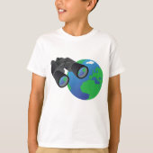 Verrekijkers en Earth Boys T-shirt (Voorkant)