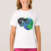 Verrekijkers en Earth Girls T-shirt (Voorkant)