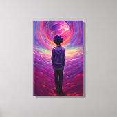 Verrekte Canvas Afdrukkunst: NDE NDE-tunnel (Voorkant)