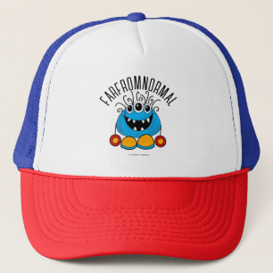 VERREVANHET NORMALE DRIE-OOG TRUCKER HOED PET