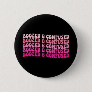Verrezen En Verwarde Meisjesuitje Bruidsploeg Ronde Button 5,7 Cm