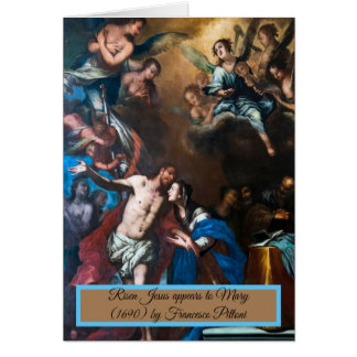 Verrezen Jezus verschijnt aan Maria