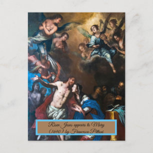 Verrezen Jezus verschijnt aan Maria Briefkaart