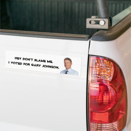 Verricht me niet bumpersticker (Op Truck)