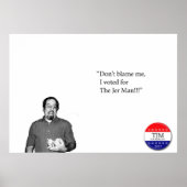 Verricht me niet poster (Voorkant)