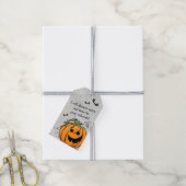 Verricht tijd voor uw verwijzingen Halloween Cadeaulabel (Met Touw)