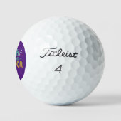 Verrijk de inspanning golfballen (Logo)