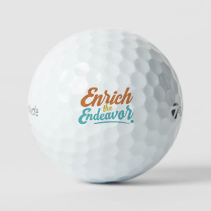 Verrijk de inspanning golfballen