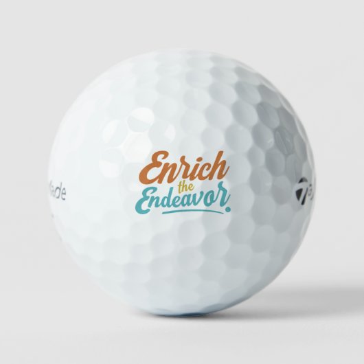Verrijk de inspanning golfballen (Voorkant)