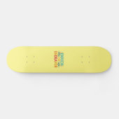 Verrijk de inspanning persoonlijk skateboard (Horizontaal)