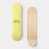 Verrijk de inspanning persoonlijk skateboard (Voorkant)