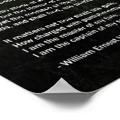 Verrijken in de wolken - poster van het Invictusge (Hoek)