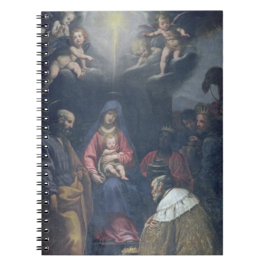 Verrijking van de Magi, 1629 (olie op canvas) Notitieboek (Voorkant)