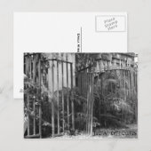 Verrijkt hek briefkaart (Voorkant / Achterkant)