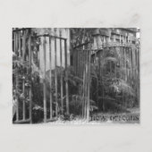 Verrijkt hek briefkaart (Voorkant)