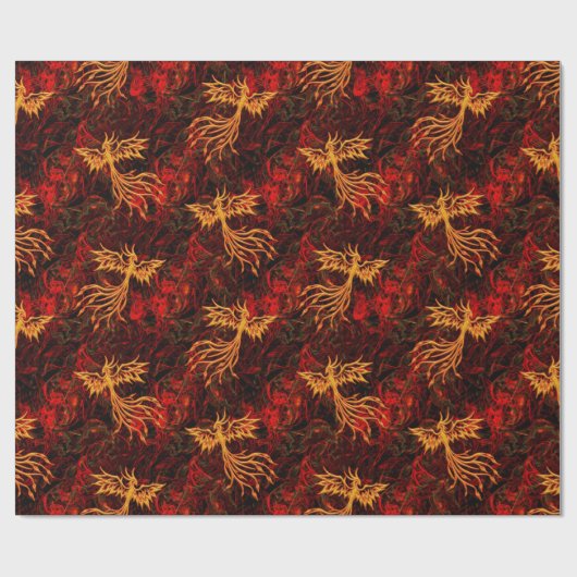 Verrijzen van het Phoenix-overlooppapier Cadeaupapier (Vlak)