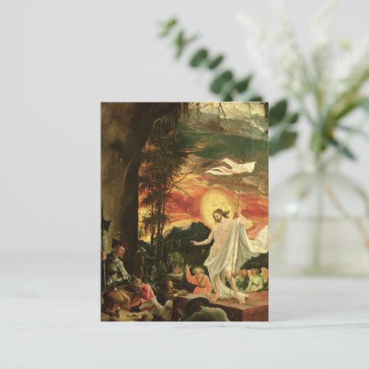 Verrijzenis van Christus, 1518 Briefkaart (Staand voorkant)