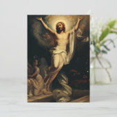 Verrijzenis van Christus door Robert Wilhelm Ekman Kaart (Staand voorkant)