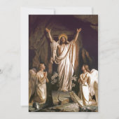 Verrijzenis van Christus. Fine Art Pasen Kaart (Voorkant)
