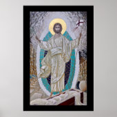 Verrijzenis van Christus Icoon Poster (Voorkant)