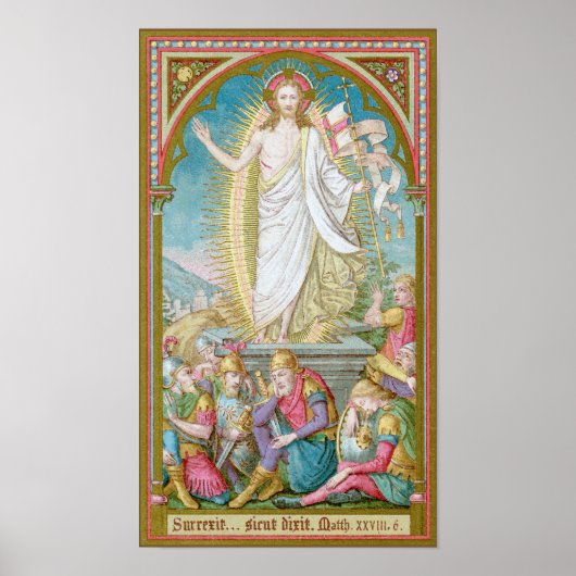 Verrijzenis van Christus Jezus (SAU 041) Poster (Voorkant)