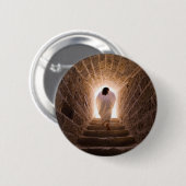 Verrijzenis van Jezus Christus knop Ronde Button 5,7 Cm (Voorkant /achterkant)