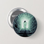 Verrijzenis van Jezus Christus knopen Ronde Button 5,7 Cm (Voorkant /achterkant)