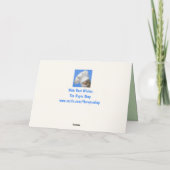 Verroer het! Birthday voor kippen en roosters Kaart (Achterkant)