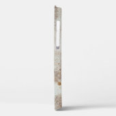 Verroest kleurrijke metalen wand, strepen. Case-Mate iPhone case (Achterkant / Links)