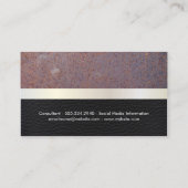 Verroest | Leer Visitekaartje (Achterkant)