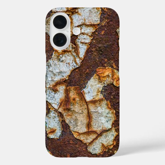 Verroest metalen oppervlak met afschilfering Case-Mate iPhone case (Achterkant)