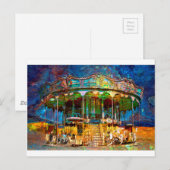 VERROESTE CARNAVALSHERINNERINGEN BRIEFKAART (Voorkant / Achterkant)