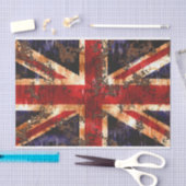 Verroeste Patriottische Vlag van het Verenigd Koni Tissuepapier (Craft)