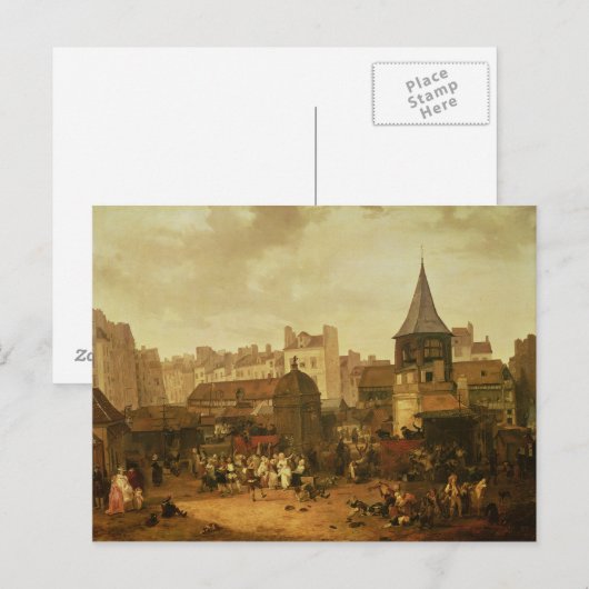 Verroofing bij Les Halles Briefkaart (Voorkant / Achterkant)