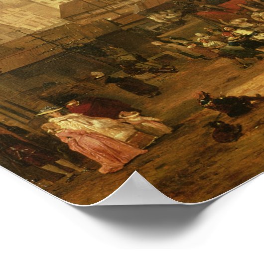 Verroofing bij Les Halles Poster (Hoek)