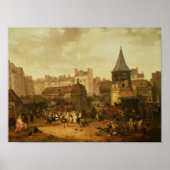 Verroofing bij Les Halles Poster (Voorkant)