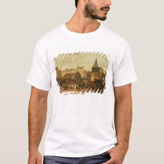 Verroofing bij Les Halles T-shirt (Voorkant)