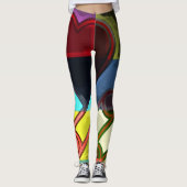 Verrücktes Design für Mutige Leggings (Voorkant)