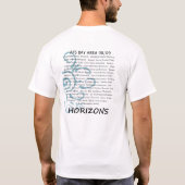Verruim uw horizonten t-shirt (Achterkant)