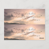 Verruk jezelf in de Heer | Bladwijzer Briefkaart (Achterkant)