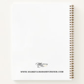 "Verruk jezelf in de Here"  Spiraal Notitieboek (Achterkant)