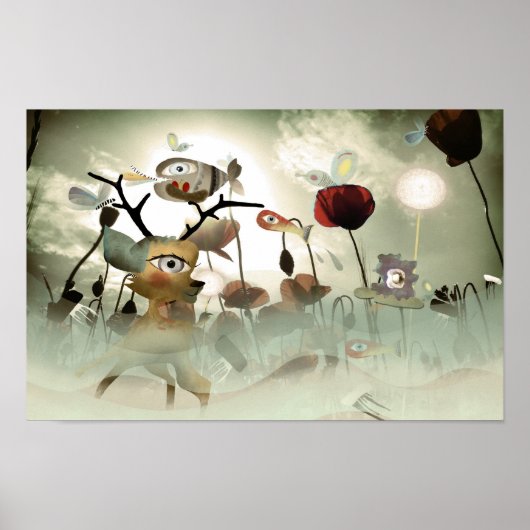 Verrukkelijk licht en transparantie poster (Voorkant)