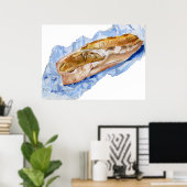 Verrukkelijk! Poster Frans brood afdrukken (Thuiskantoor)