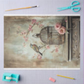 Verrukkelijke, Bird Cage & Floral Tissuepapier (Craft)