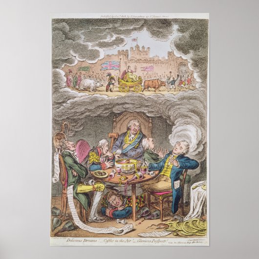 Verrukkelijke dromen! Kasten in de lucht! Poster (Voorkant)