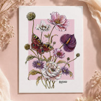 Verrukkelijke Vlinder en Botanische Illustratie
