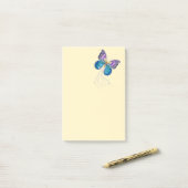 Verrukkelijke Vlinder Post-it® Notes (Op bureau)