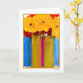 Verrukking III van Daisy Kaart (Gele Bloem)